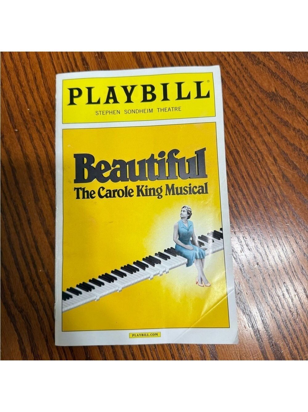 Beautiful: The Carole King Musical Playbill 2013 Broadway NYC - Picture 7 of 7